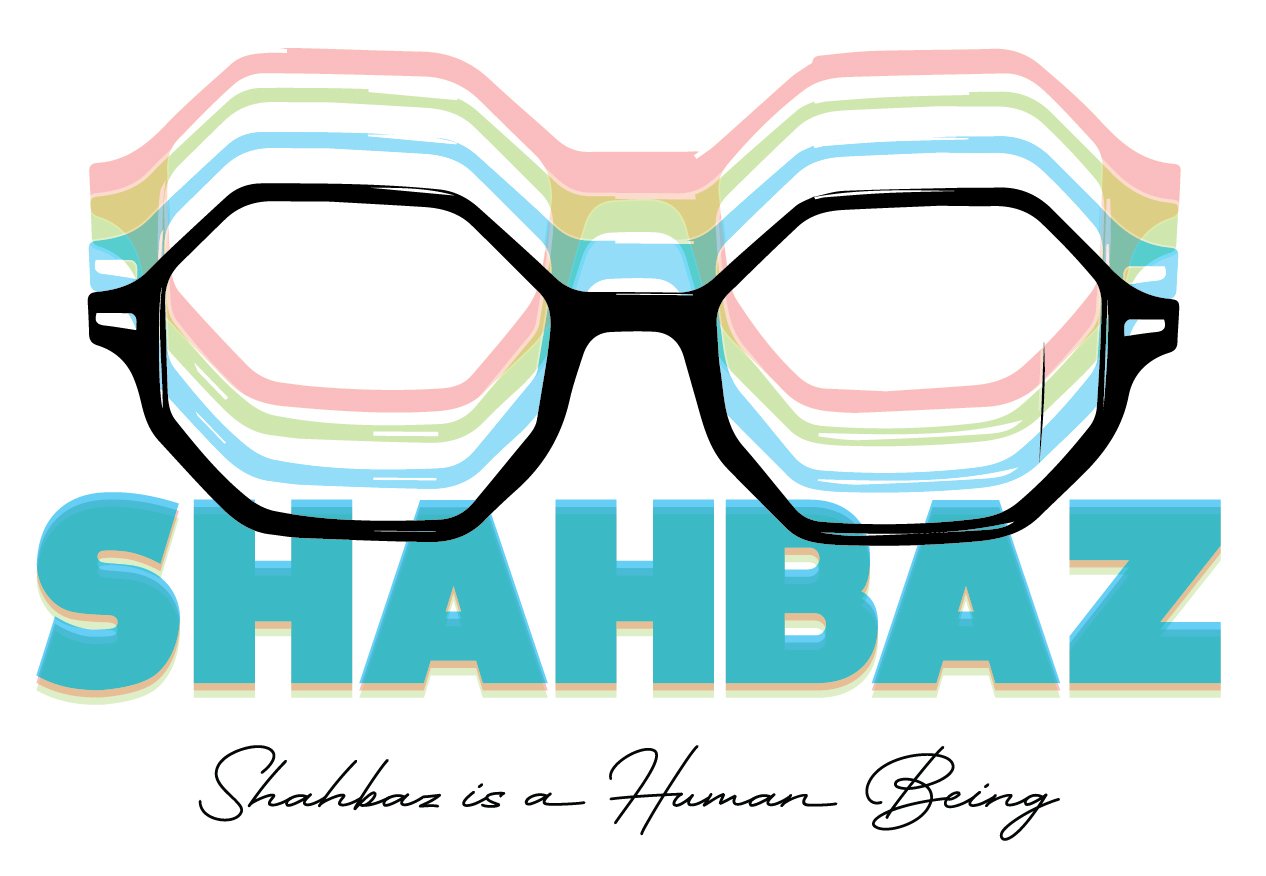 Shahbaz is a Human Being Logo